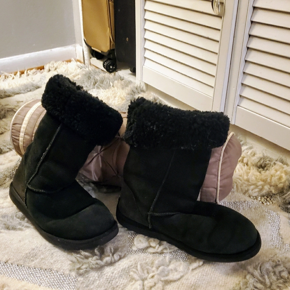 Sued Boots